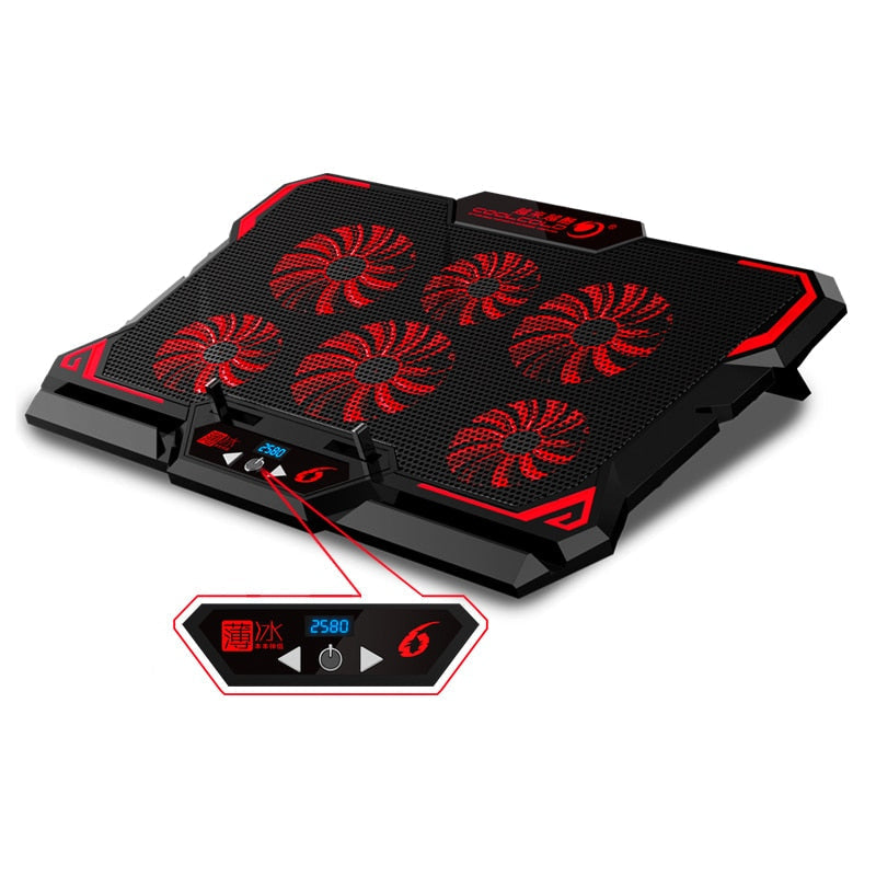 NNEOBA 17inch Gaming Laptop Cooler Six Fan